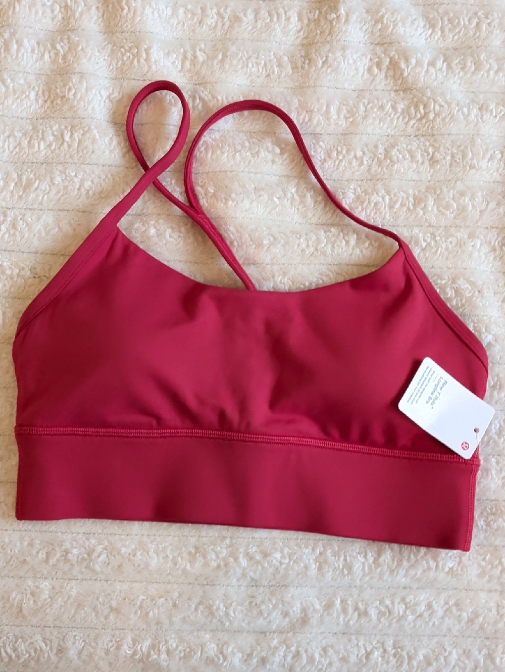 lululemon athletica Fly Y Nulu Longline Bra